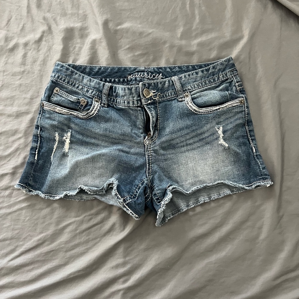 Maurices Blue Denim Women's Shorts 2/$20